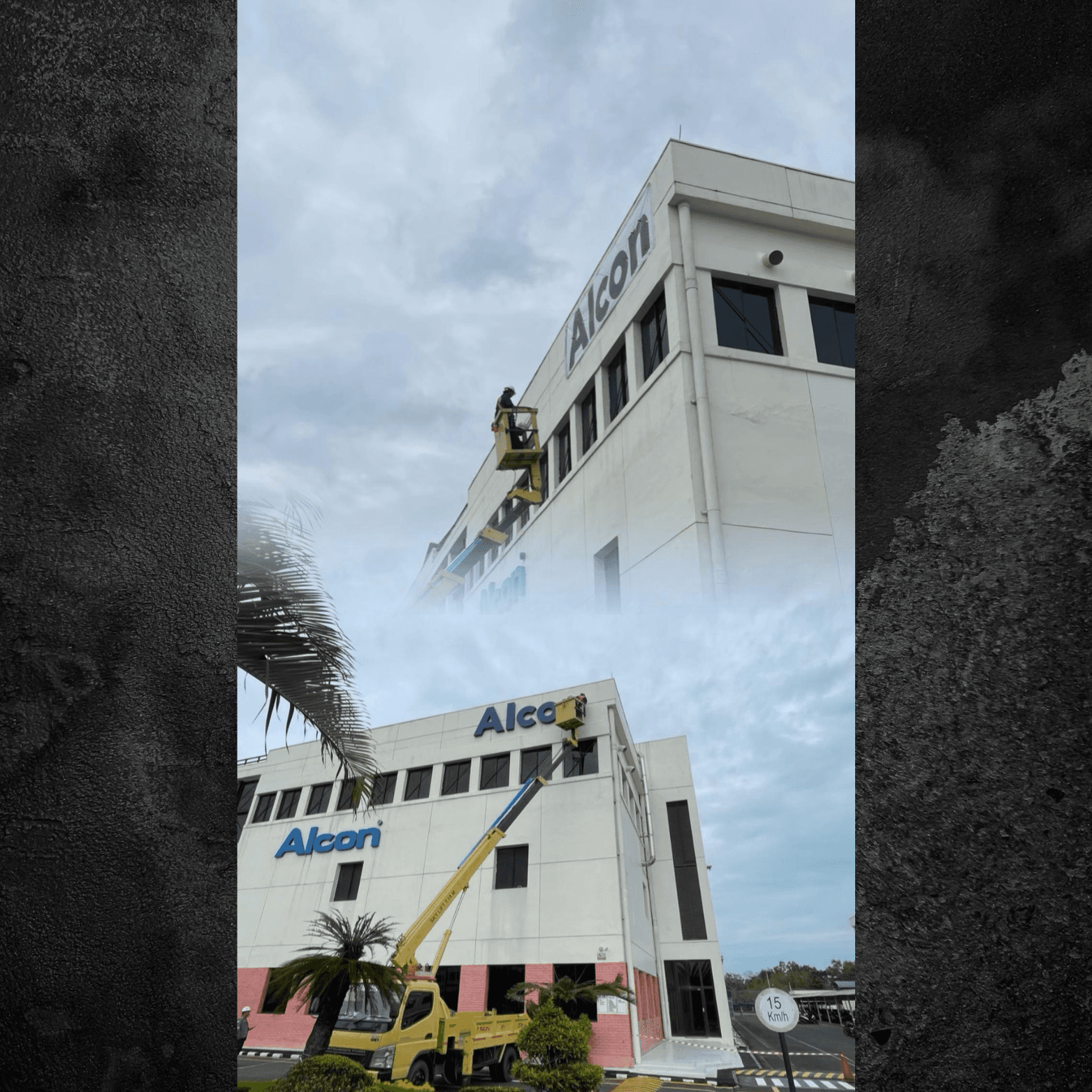 3d Signage dark